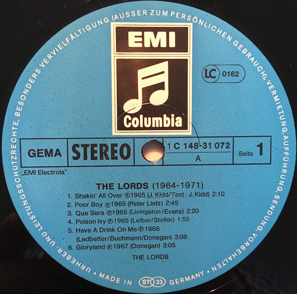 The Lords - The Lords 1964 - 1971 | Columbia (1C 148-31 072/73) - 4
