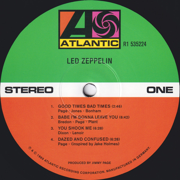 Led Zeppelin - Led Zeppelin | Atlantic (8122796641) - 3 Led Zeppelin - Led Zeppelin | Atlantic (8122796641) - 3