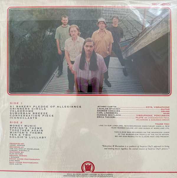 Surprise Chef - Education & Recreation | Big Crown Records (BC126-LP) - 3 Surprise Chef - Education & Recreation | Big Crown Records (BC126-LP) - 3