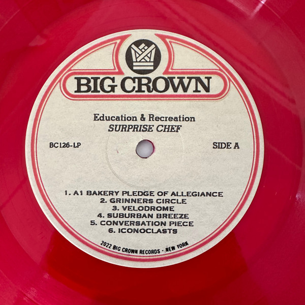 Surprise Chef - Education & Recreation | Big Crown Records (BC126-LP) - 4 Surprise Chef - Education & Recreation | Big Crown Records (BC126-LP) - 4