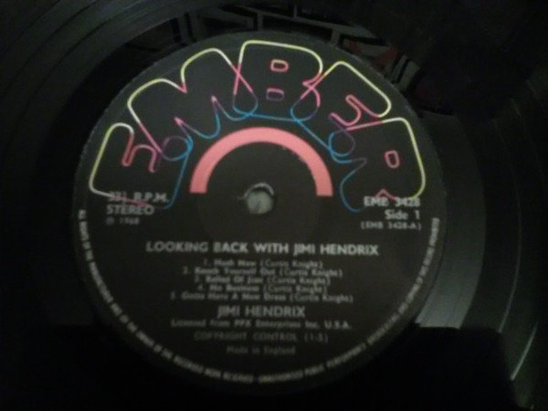 Jimi Hendrix - Looking Back With Jimi Hendrix | Ember Records (EMB 3428) - 3 Jimi Hendrix - Looking Back With Jimi Hendrix | Ember Records (EMB 3428) - 3