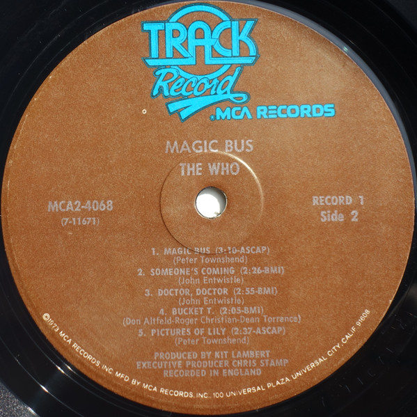 Magic Bus / The Who Sings My Generation