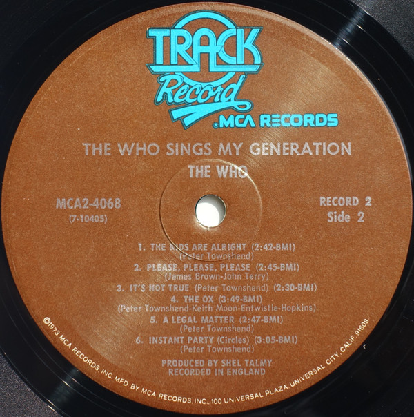 Magic Bus / The Who Sings My Generation