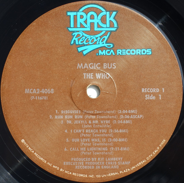 Magic Bus / The Who Sings My Generation