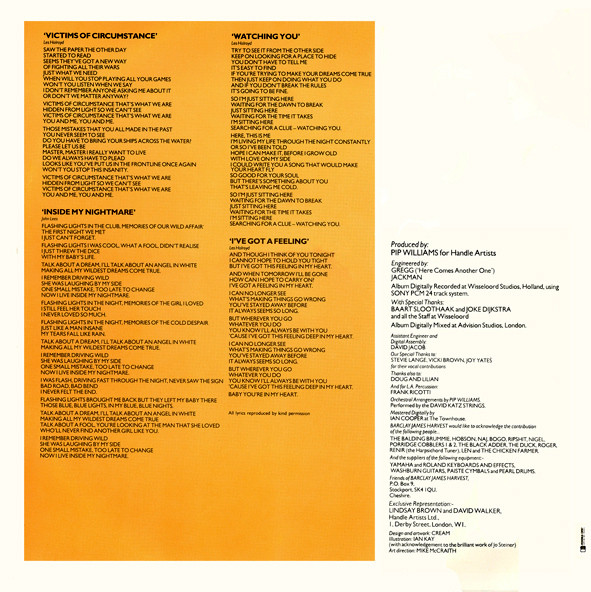Barclay James Harvest - Victims Of Circumstance | Polydor (817 950-1) - 4