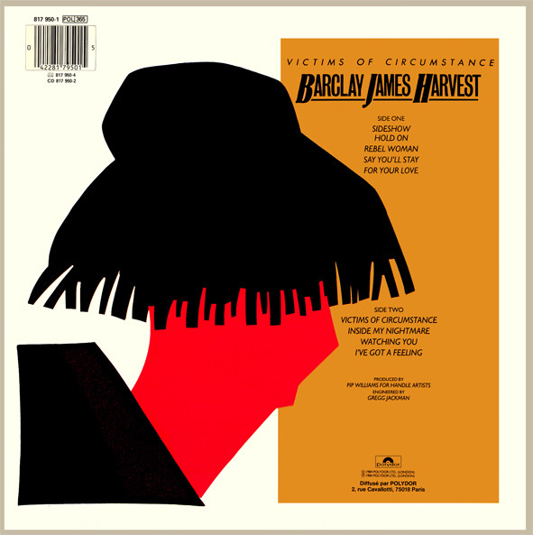 Barclay James Harvest - Victims Of Circumstance | Polydor (817 950-1) - 2