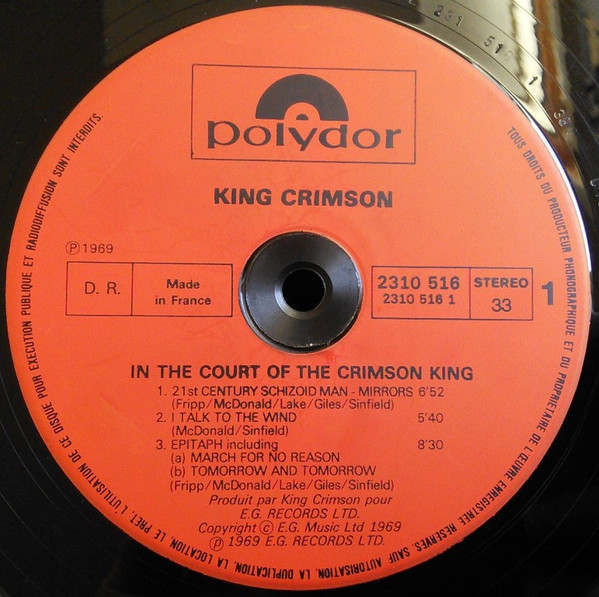 In The Court Of The Crimson King (An Observation By King Crimson)