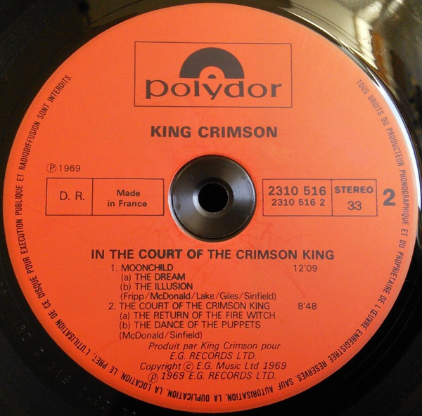 In The Court Of The Crimson King (An Observation By King Crimson)