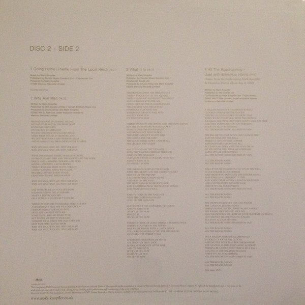 Dire Straits & Mark Knopfler - Private Investigations (The Best Of) | Mercury (987576-7) - 10 Dire Straits & Mark Knopfler - Private Investigations (The Best Of) | Mercury (987576-7) - 10