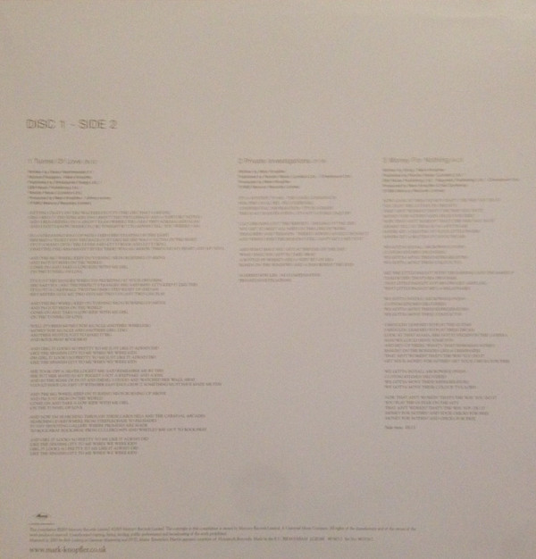 Dire Straits & Mark Knopfler - Private Investigations (The Best Of) | Mercury (987576-7) - 8 Dire Straits & Mark Knopfler - Private Investigations (The Best Of) | Mercury (987576-7) - 8