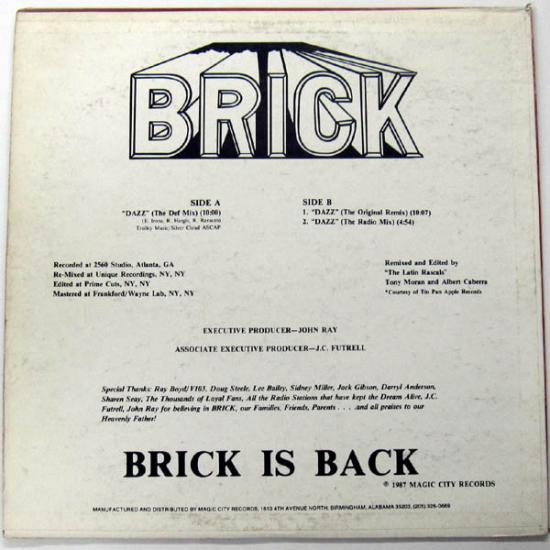 Brick - Dazz | Magic City Records (MCR-BR-1) - 2