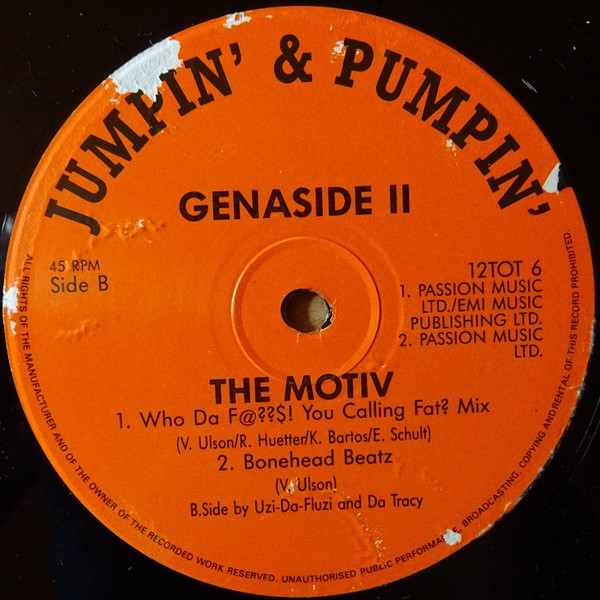 Genaside II - The Motiv | Jumpin' & Pumpin' (12TOT 6) - 4