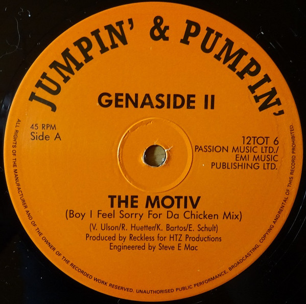 Genaside II - The Motiv | Jumpin' & Pumpin' (12TOT 6) - 3
