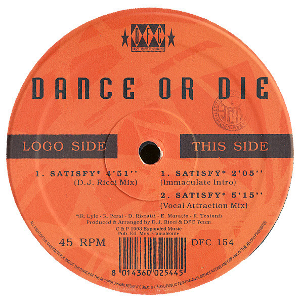 Dance Or Die - Satisfy | DFC (DFC 154) - 4 Dance Or Die - Satisfy | DFC (DFC 154) - 4