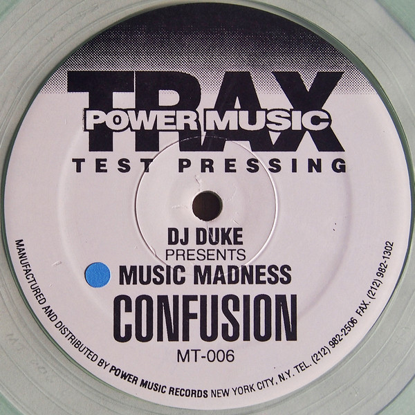 DJ Duke Presents Music Madness - Confusion | Power Music Trax (MT-006)