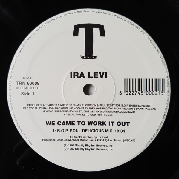 Ira Levi - We Came To Work It Out | Train! Records (TRN 60009) - 2 Ira Levi - We Came To Work It Out | Train! Records (TRN 60009) - 2