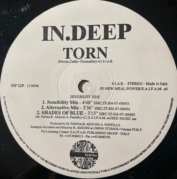 In.Deep - Torn | New Meal Power (MP 129) - 2