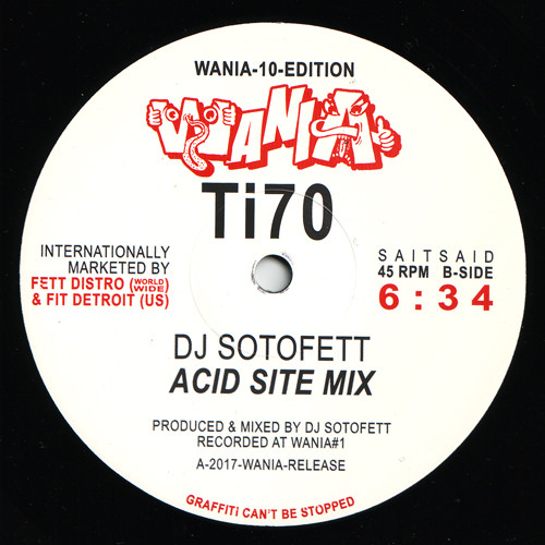 Salik / DJ Sotofett - Inna Brixton / Acid Site Mix | Wania (WANIA Ti70) - 2