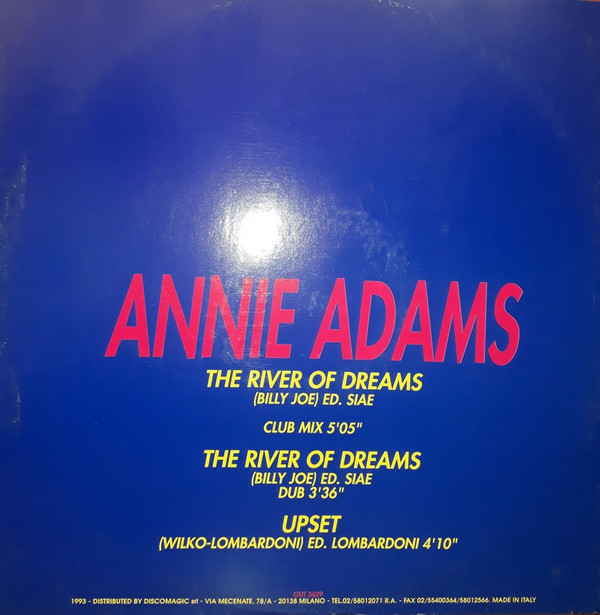 Annie Adams - The River Of Dreams | Out (OUT 3629) - 2