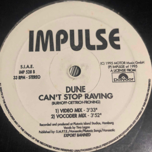 Can't Stop Raving