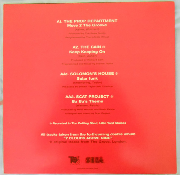 Various - Two Clouds Above Nine - Four Track Album Sampler | Tomato Records (Tomato 8) - 2