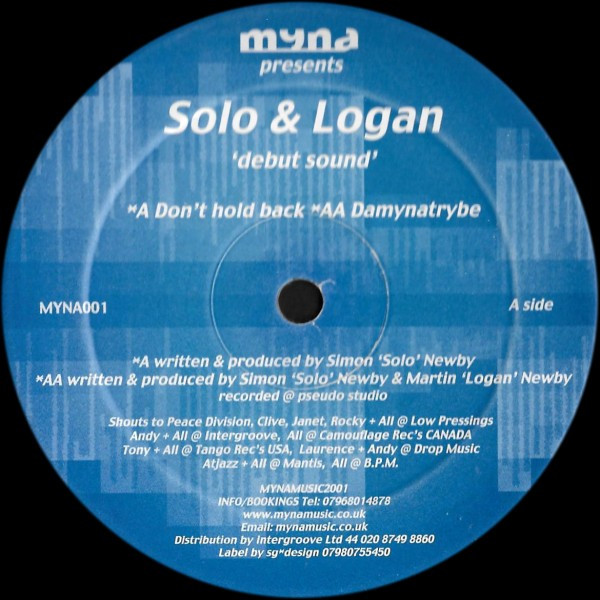 Solo & Logan - Debut Sound | Myna (MYNA001)