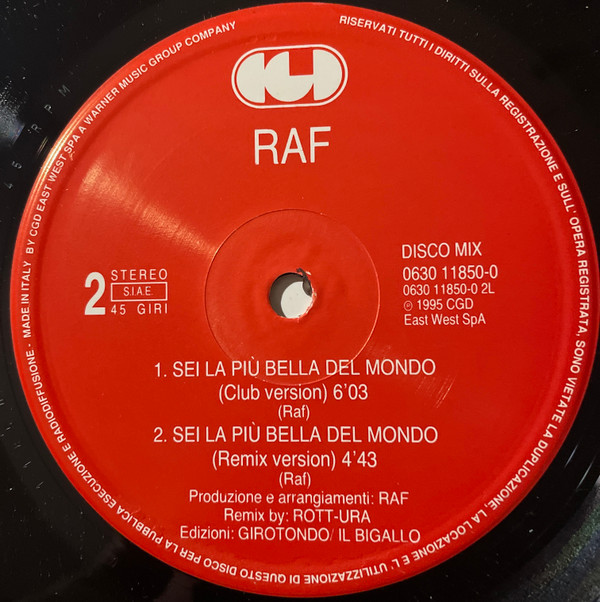 Il Suono C'É / Sei La Più Bella Del Mondo (Remix)