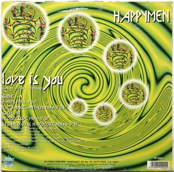 Happymen - Love Is You | Do It Yourself (DIY 95014) - 2