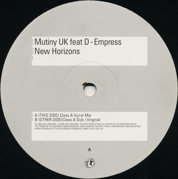New Horizons (Class A/Original Mixes)