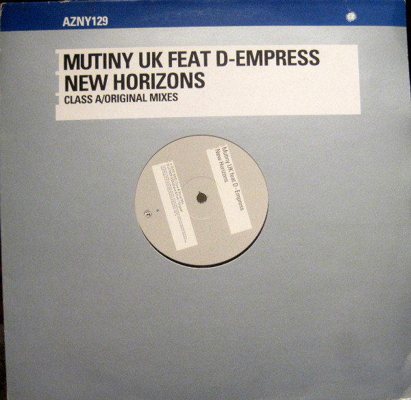 Mutiny UK Feat D-Empress - New Horizons (Class A/Original Mixes) | Azuli Records (AZNY129)