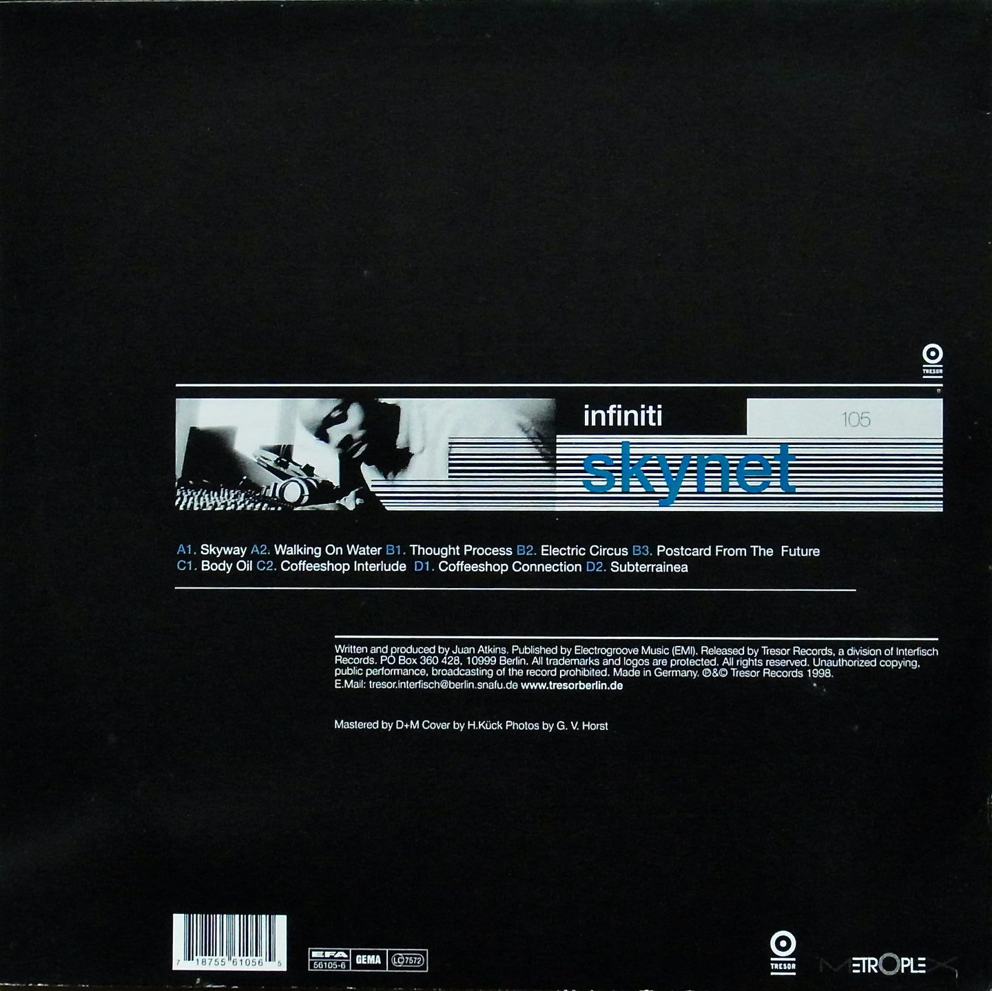 Infiniti - Skynet | Tresor (TRESOR 105) - 2