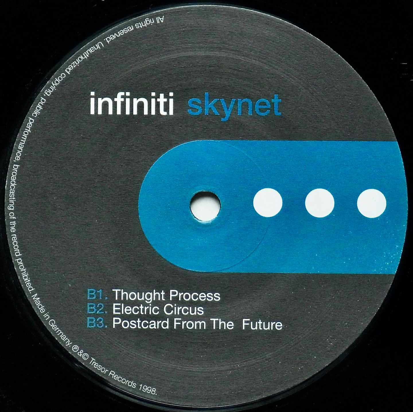 Infiniti - Skynet | Tresor (TRESOR 105) - 4
