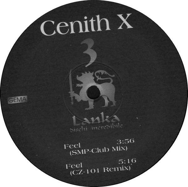 Cenith X - Feel | 3 Lanka (DMD 3LAN-009) - 4