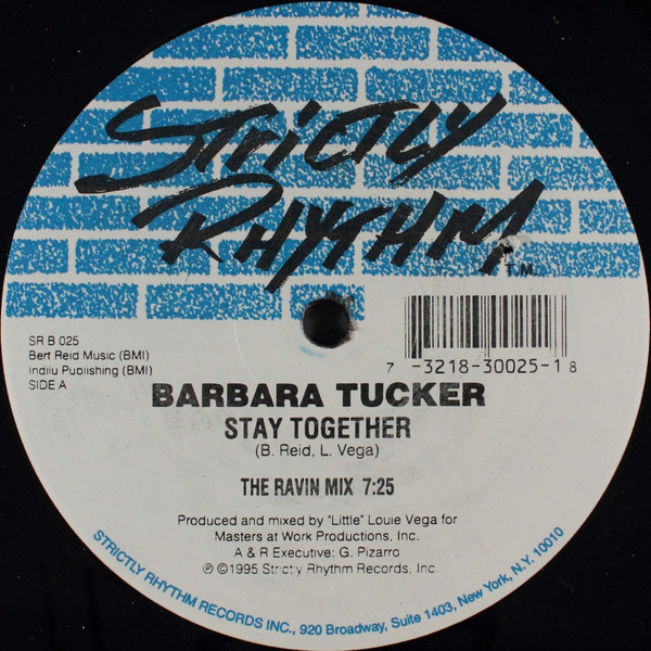 Barbara Tucker - Stay Together | Strictly Rhythm (SR B 025) - main