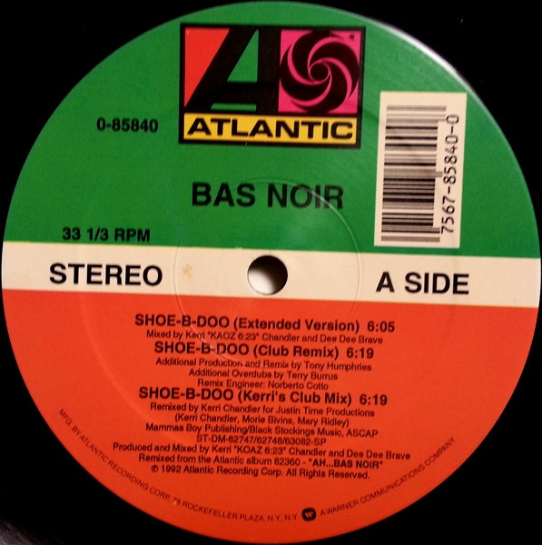Bas Noir - Shoe-B-Doo | Atlantic (0-85840)