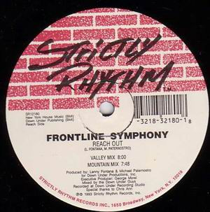 Frontline Symphony - Reach Out / Love & Affection | Strictly Rhythm (SR12180) - 2 Frontline Symphony - Reach Out / Love & Affection | Strictly Rhythm (SR12180) - 2