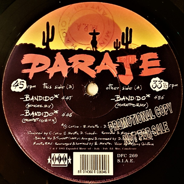 Paraje - Bandido | DFC (DFC 269) - 4