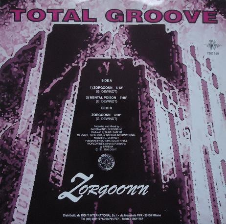 Total Groove - Zorgoonn | Top Secret Records (TSX 169) - 2 Total Groove - Zorgoonn | Top Secret Records (TSX 169) - 2
