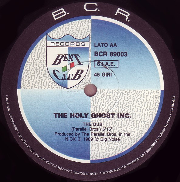 Holy Ghost Inc. - The Word / The Dub | Beat Club Records (BCR 89003) - 2