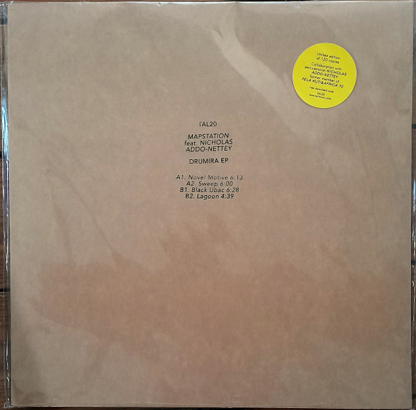 Mapstation Feat. Nicholas Addo-Nettey - Drumira EP | TAL (TAL020EP)