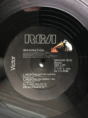Imagination - Instinctual | RCA (7605-1-RD)
