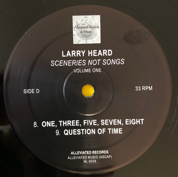 Larry Heard - Sceneries Not Songs, Volume One | Alleviated Records (ML-9006) - 6 Larry Heard - Sceneries Not Songs, Volume One | Alleviated Records (ML-9006) - 6