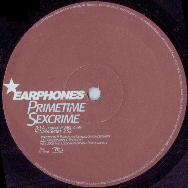 Earphones - Primetime Sexcrime | No Colors (NC 22567-0130/0) - 3 Earphones - Primetime Sexcrime | No Colors (NC 22567-0130/0) - 3