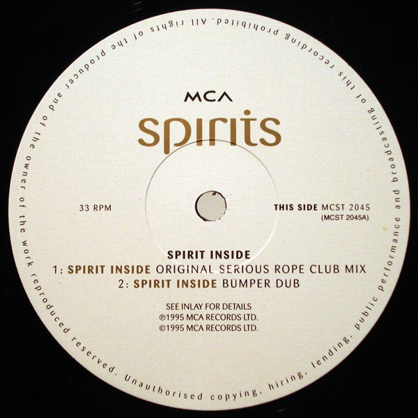 Spirit Inside (Serious Rope & Marshall Jefferson Club Mixes)