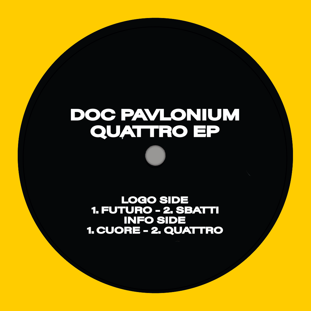 Doc Pavlonium - Doc Pavlonium Quattro EP | La Sabbia Dischi (LASABBIA10) - main