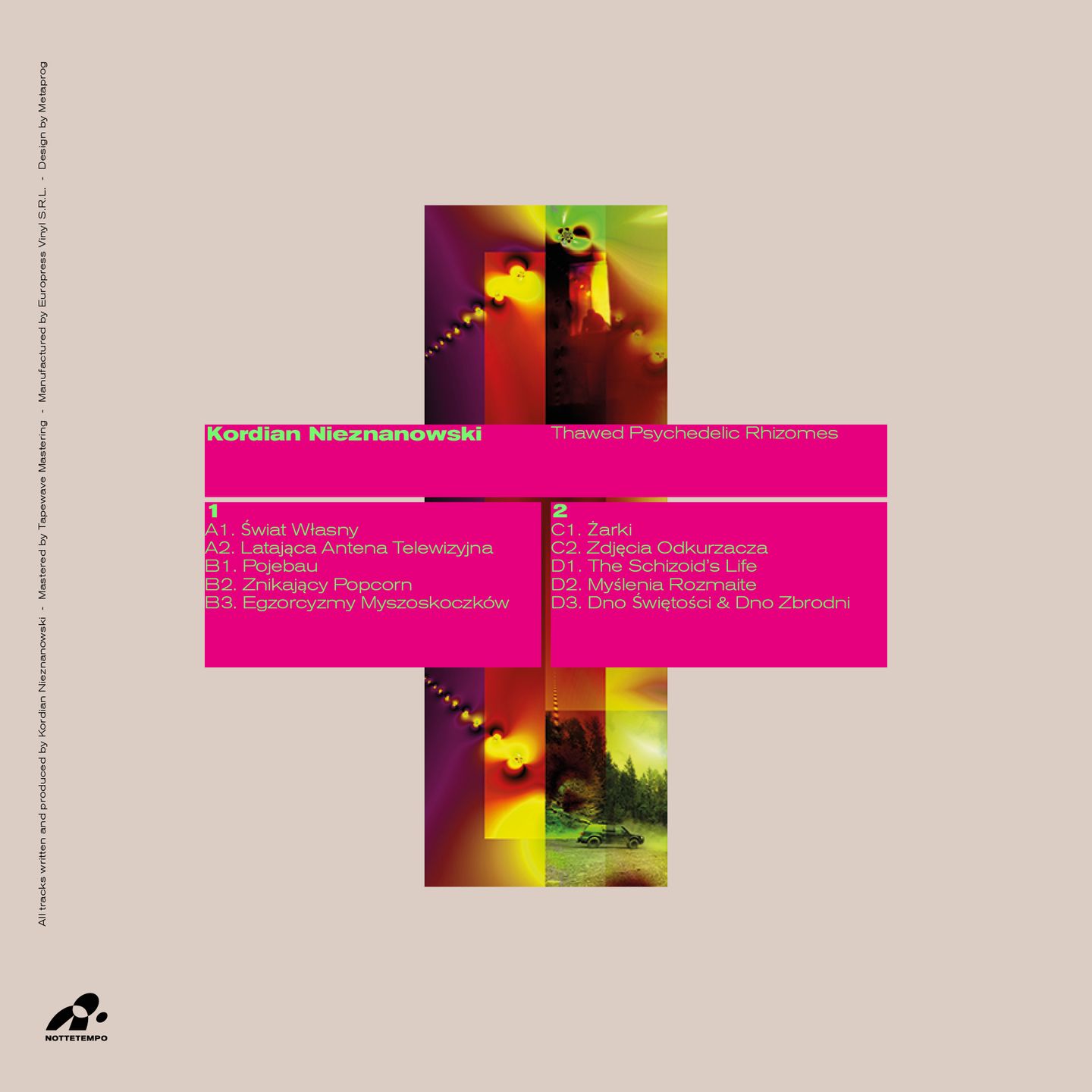 Kordian Nieznanowski - Thawed Psychedelic Rhizomes | Nottetempo (NTT007) - 2