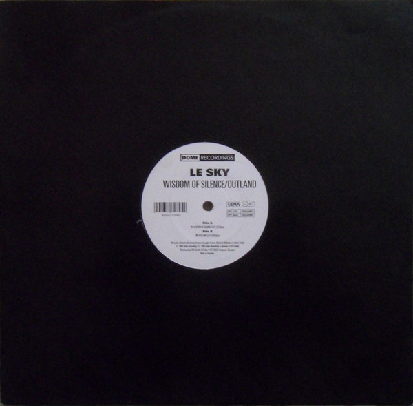 Le Sky - Wisdom Of Silence / Outland | Dome Recordings (SPV Maxi 050-62845) - 3