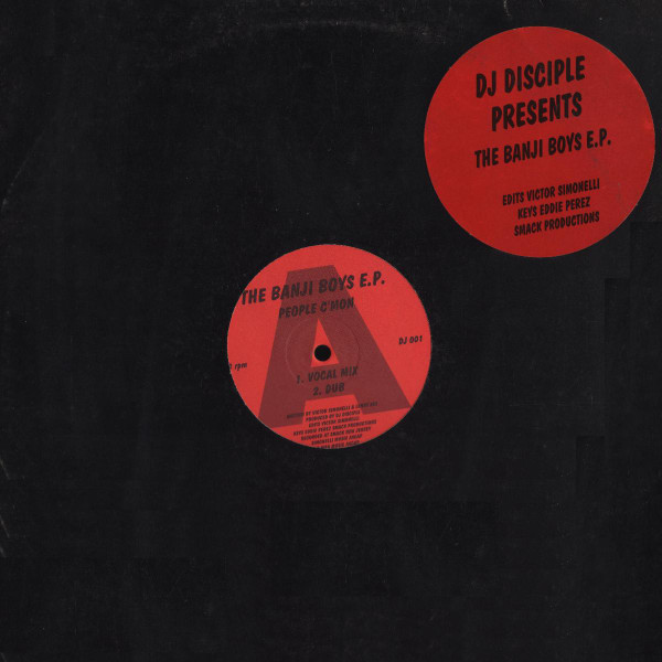DJ Disciple - The Banji Boys E.P. | Not On Label (DJ 001) - main