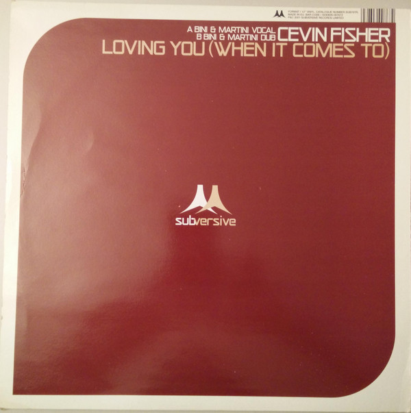 Loving You (When It Comes To) (Bini & Martini Remixes)