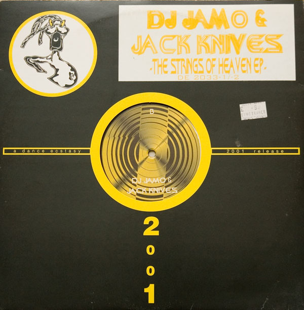 DJ Jamo & Jack Knives - The Strings Of Heaven EP | Dance Ecstasy 2001 (DE 2033-1/-2)